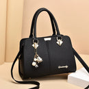 Bolsa Feminina Luxuosa de Couro Estilo Europeu