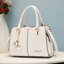 Bolsa Feminina Luxuosa de Couro Estilo Europeu