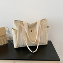 Bolsa Tote Espaçosa para Trabalho, Faculdade e Compras